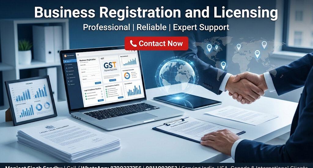 Business Registration and Licensing services dashboard overview